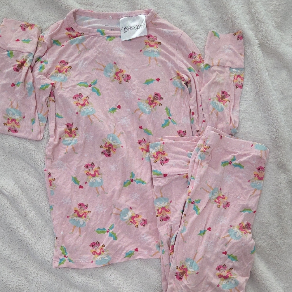 Glitterville X Posh Peanut Girls Sugarplum Fairies Pajamas